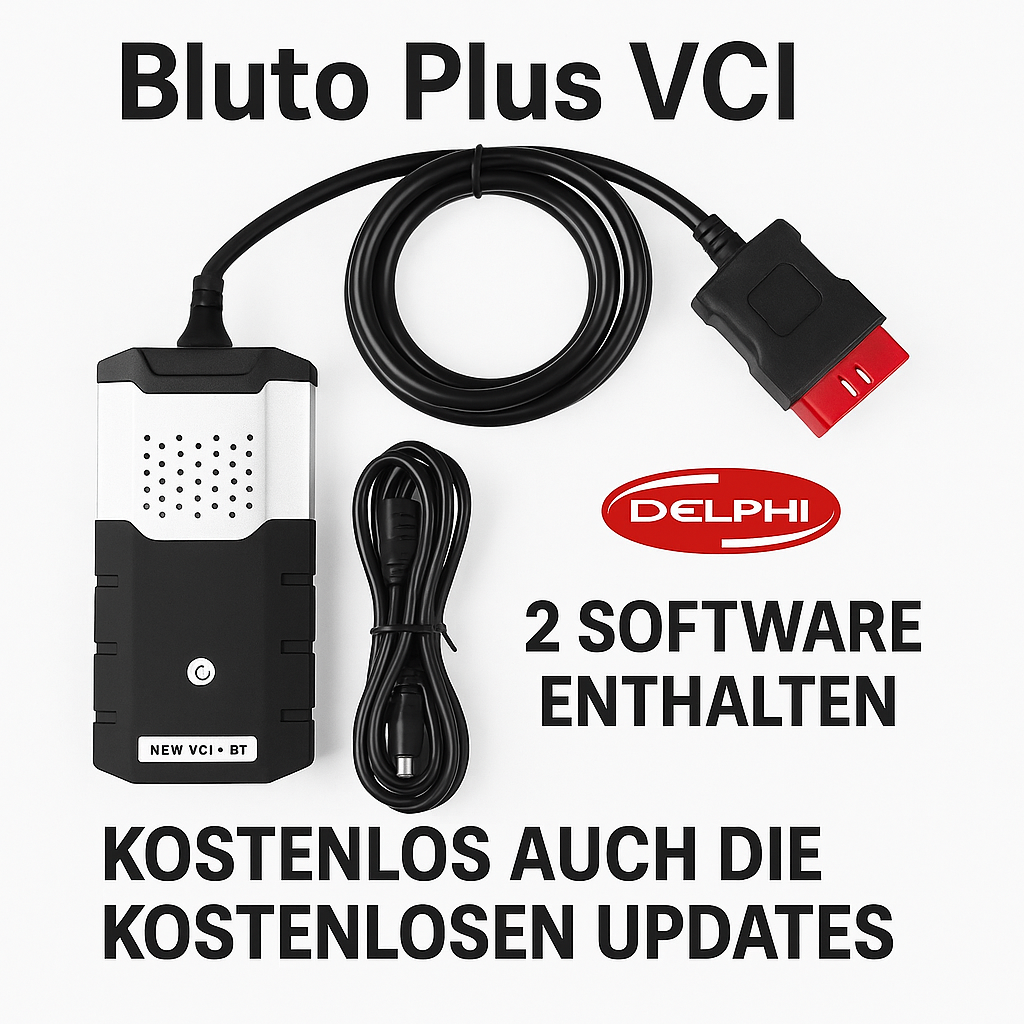 Delphi DS150E PRO 2025 – Letztes Modell mit 21 Relais & NEC-Chips | Auto Diagnose Bluetooth + GRATIS Delphi 2021.10 & Autocom 2021.11 Software